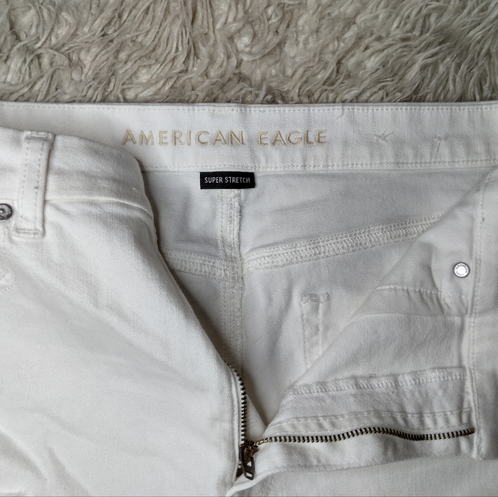 American Eagle Curvy High Rise Shortie Shorts Size 14 - Picture 10 of 12